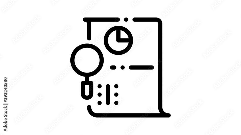 Poster statistician assistant collection icons set. statistician research and document file, web site on co