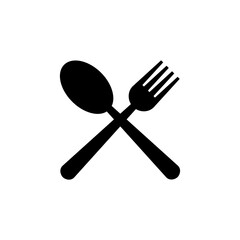 spoon and fork icon vector. spoon, fork and knife icon vector. restaurant icon
