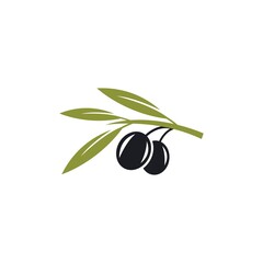 Olive logo images illustration