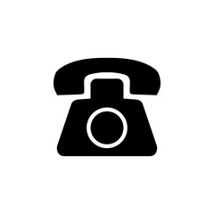 Telephone icon vector. phone icon vector.