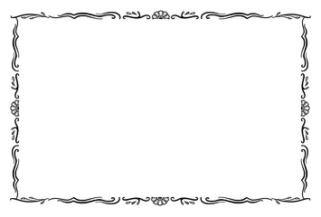 クラシックなフレーム　1色