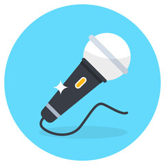 
Editable design vector of karaoke icon
