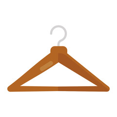 
Editable flat design of hanger icon
