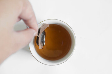 Making a cup of tea