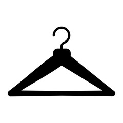 
Editable flat design of hanger icon
