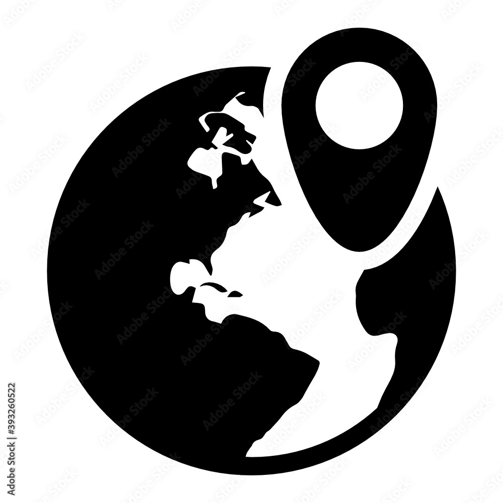 Wall mural a vector of web browser in editable style