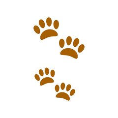 animal paw print, cat and dog paw