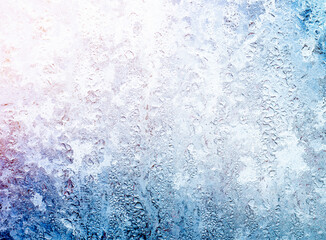 frozen window background. textured natural pattern