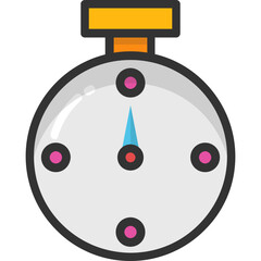 
Stopwatch Vector Icon
