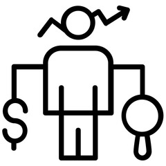 Consumer Behaviour marketing strategy Icons