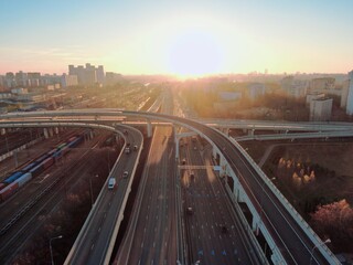 Fototapeta premium traffic at night