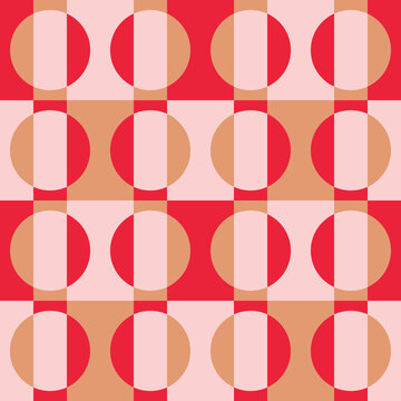 Decorative repeating pattern. Simple abstract accent for any surface.