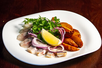 meat with vegetables
