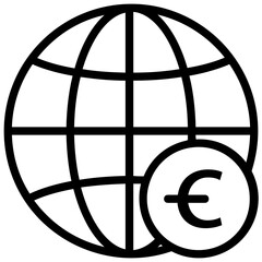 Accounting Auditor, Finance Line Vector Icons