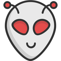 
Alien Vector Icon
