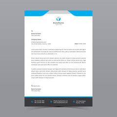 Letterhead Template Vector Design