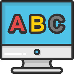 
Alphabets Vector Icon
