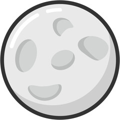 Obraz premium Planet Vector Icon 