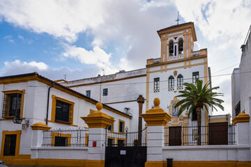 Fototapeta na wymiar Church Iglesia De Maria Auxiliadora in cordoba, andalusia, spain