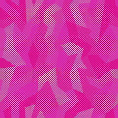 Modern Pink camouflage seamless pattern. Vector illustration background for surface, t shirt design, print, poster, icon, web, graphic designs. 