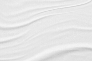 Blank white crumpled and creased paper poster texture background