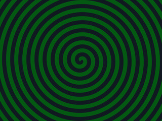 The circle line revolves around itself.