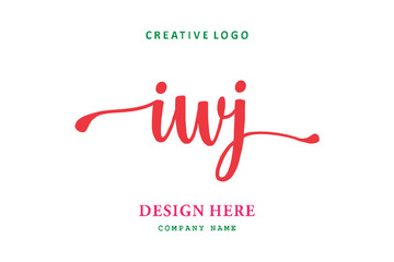 IWJ lettering logo is simple, easy to understand and authoritative