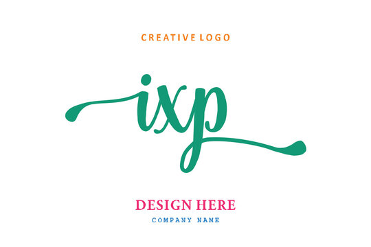 IXP lettering logo is simple, easy to understand and authoritative