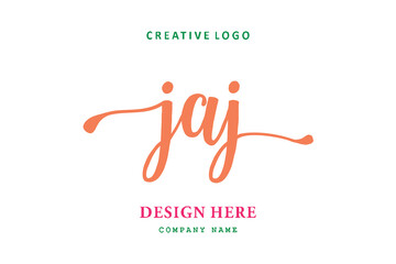 JAJ lettering logo is simple, easy to understand and authoritative