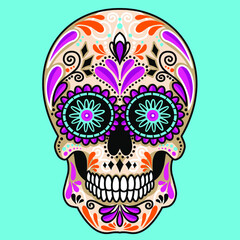 skull candy vector illustration