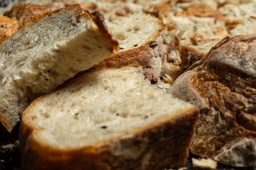 Homemade organic bread crumbs