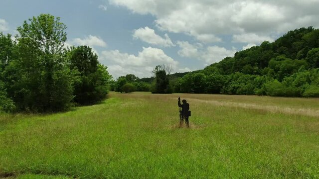 Civil War battle field in Resaca, Georgia