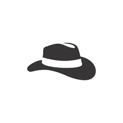 cowboy hat silhouette vector clip art