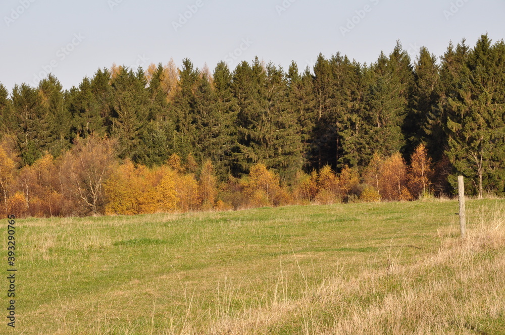 Poster herbst am rennsteig