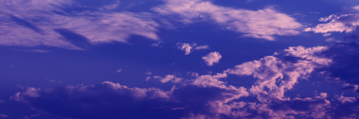 Blue Sky with white cloud and clear abstract. Beautiful air sunlight with clound scape colorful. Blackdrop for wallpaper backdrop background.
