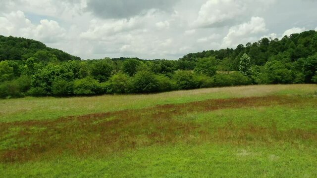 Civil War battle field in Resaca, Georgia