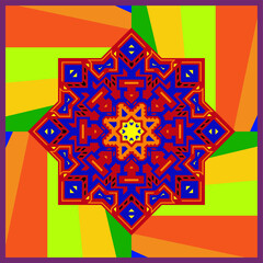 Mandala background pattern