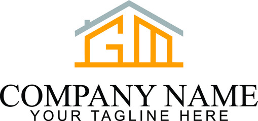 Real Estate home properties logo