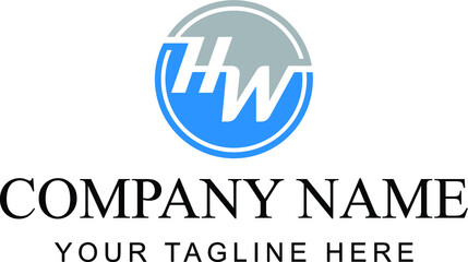 HW Letter logo