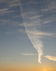 Sky replacement material