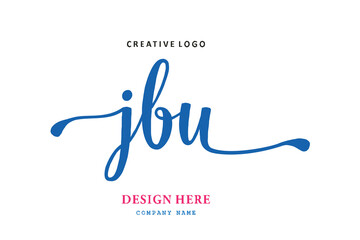JBU lettering logo is simple, easy to understand and authoritative