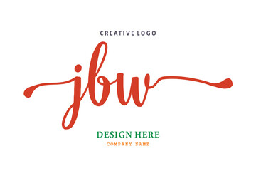 JBW lettering logo is simple, easy to understand and authoritative
