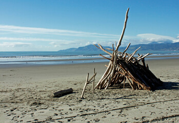 New Zealand - Pacific coast and sunny beaches