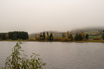Austrian lake in Autumn