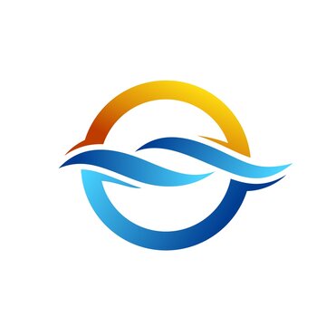 sun and waves logo