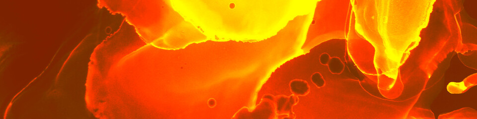 Hand-painted Template.  Multilayer Fire
