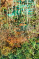 中国四川阿坝九寨沟秋色