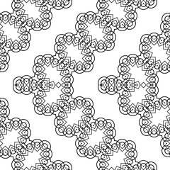 Design seamless zigzag decorative pattern