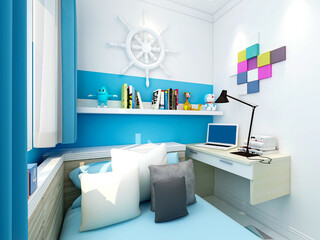  elegant and modern bedroom design, big bed with overcoat cabinet,