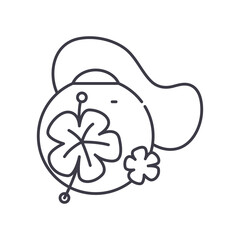 Craftsmanship icon, linear isolated illustration, thin line vector, web design sign, outline concept symbol with editable stroke on white background.